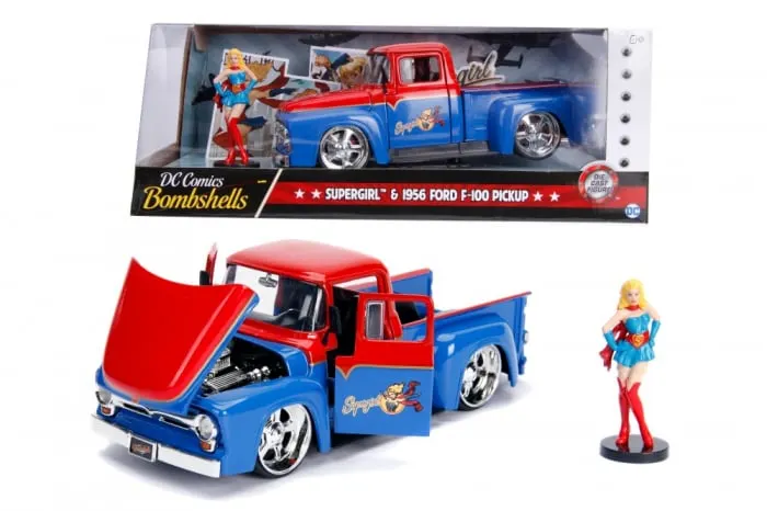 DC Comics Bombshells 1956 Ford Super Girl 1:24