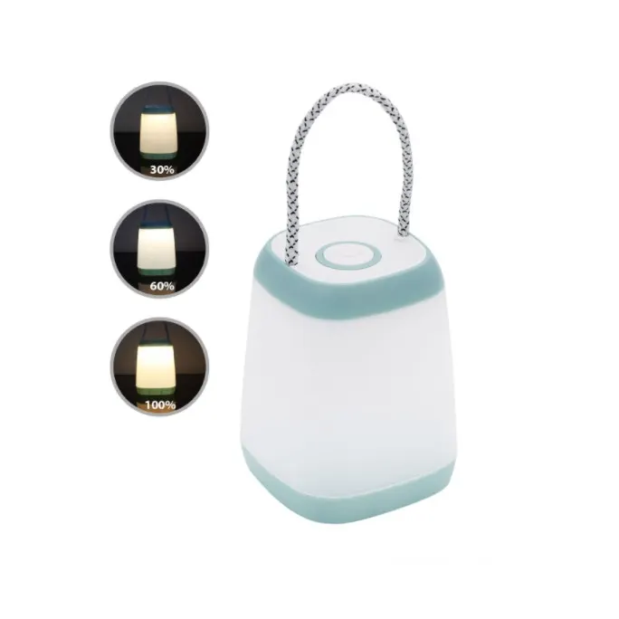 Lampa Led cu maner si 3 trepte de intensificare a luminii, 9x9x12 cm