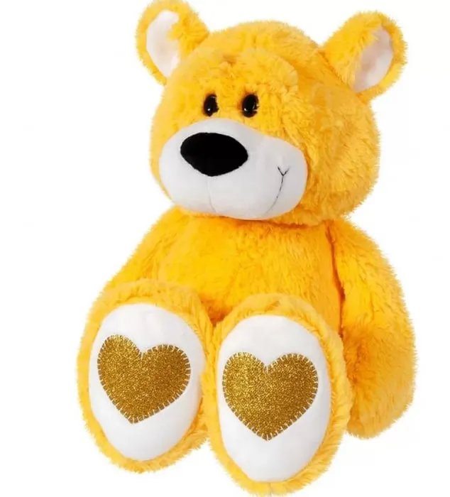 Plus Ursulet Andry Galben 45cm