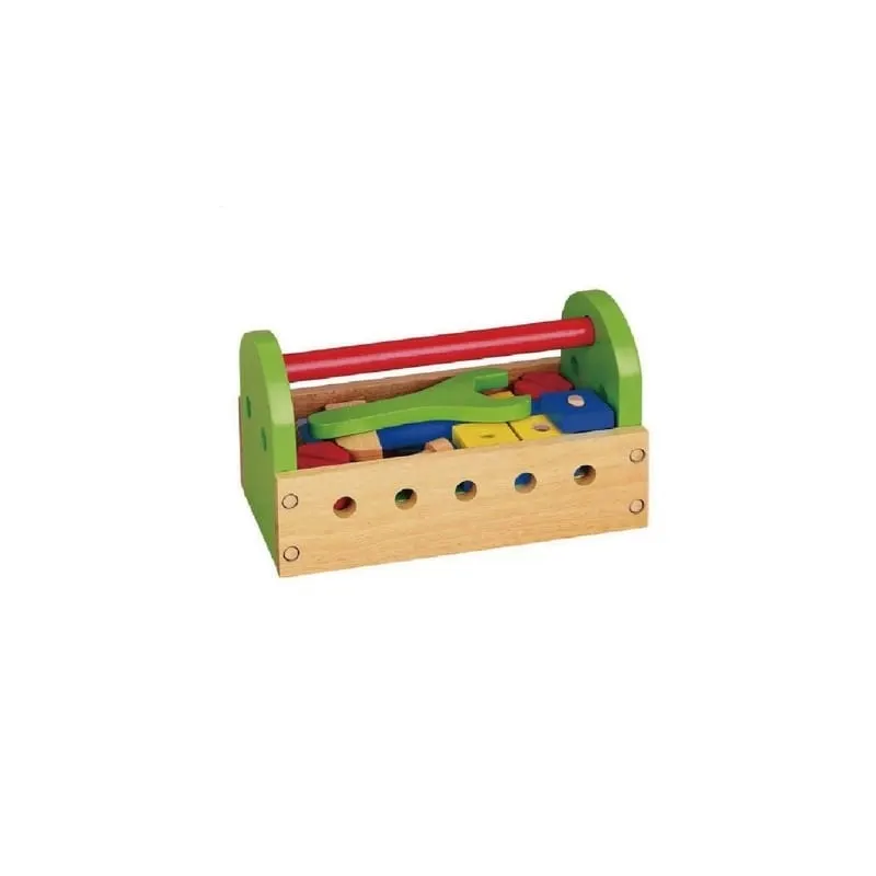 Trusa unelte Viga, lemn, multicolor, 24 piese KID504946
