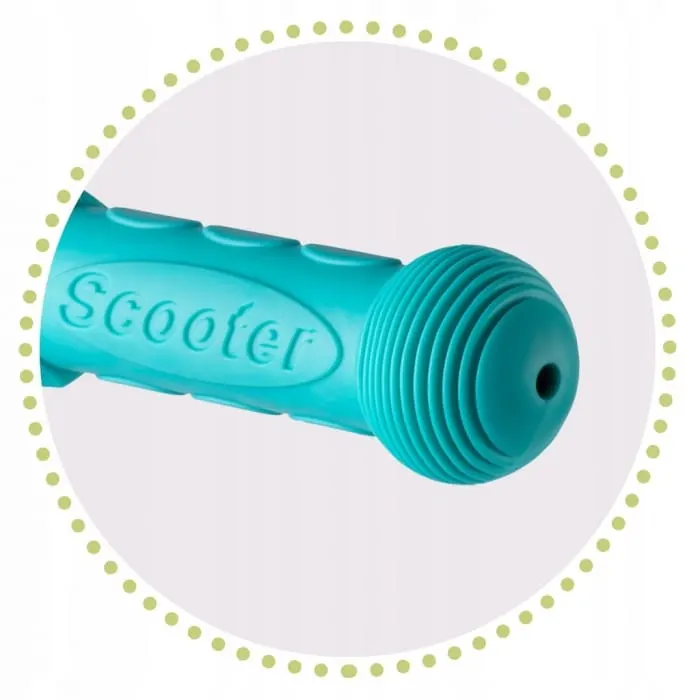 Trotineta Ricokids Loco, ghidon reglabil, roti LED, turcoaz KID604059 — imaginea 3