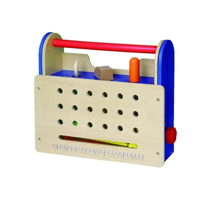 Trusa unelte pliabila Viga, lemn, multicolor, 32 piese KID598693 — imaginea 2