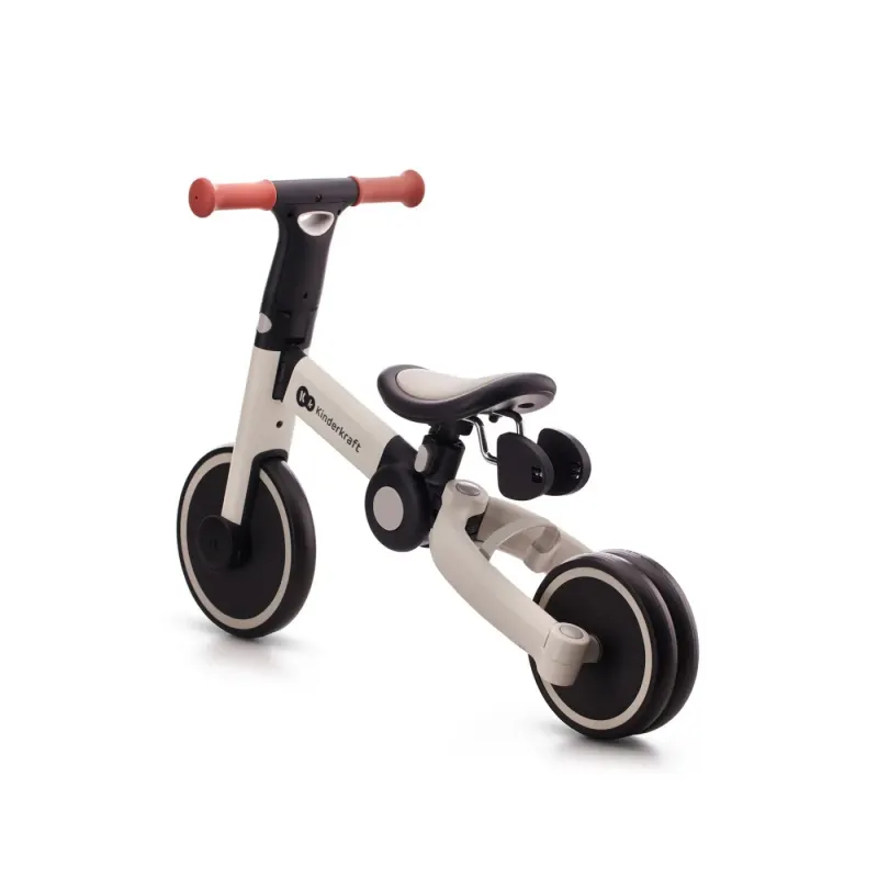 Tricicleta Kinderkraft 4Trike, 3 in 1, echilibru, gri KID922413 — imaginea 2