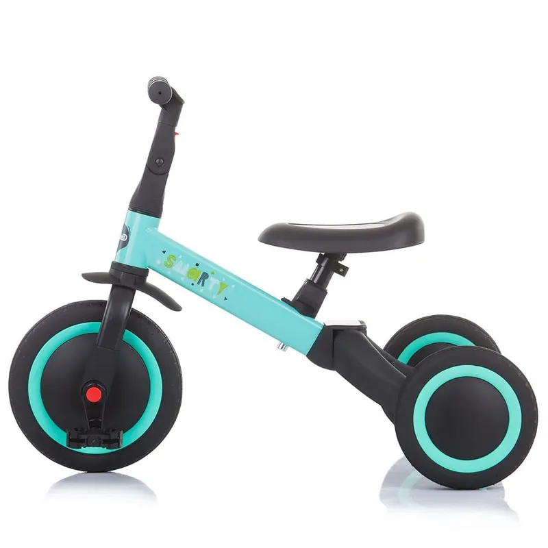 Tricicleta Chipolino Smarty, bicicleta echilibru, transformabila, 2 in 1, menta KID046095 — imaginea 3
