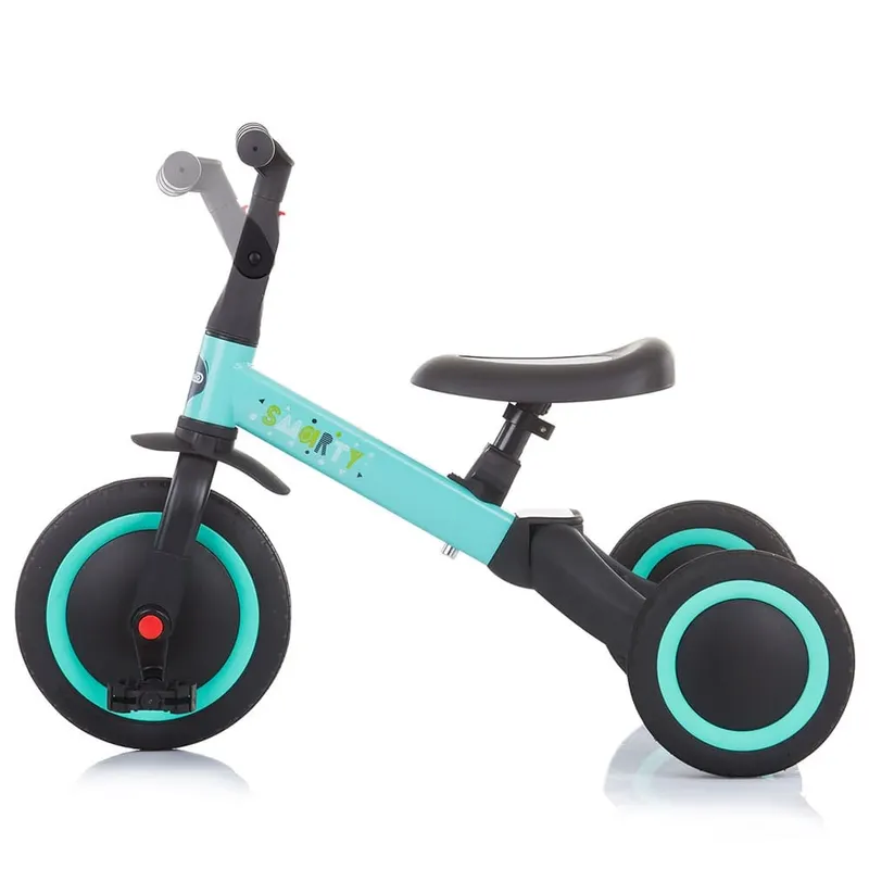Tricicleta Chipolino Smarty, bicicleta echilibru, transformabila, 2 in 1, menta KID046095 — imaginea 4