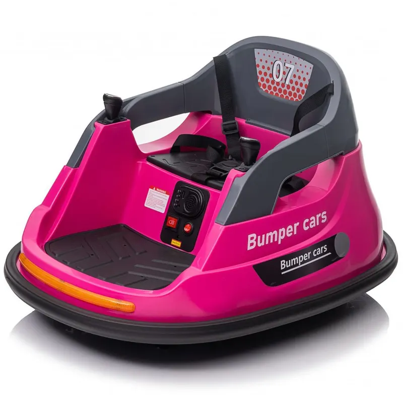 Bumper, masinuta busitoare electrica pentru copii, 12V 70W, telecomanda inclusa, roz