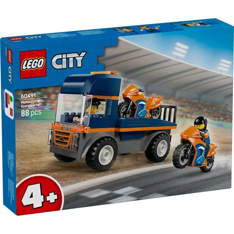 LEGO City Transportor de Motociclete 60491