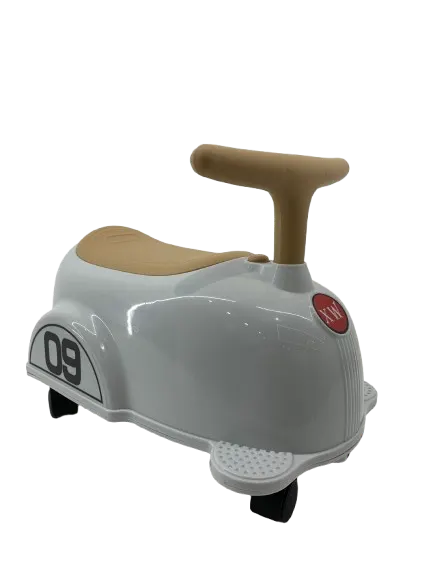 Premergator BabyCar tip masinuta, pentru copii intre 1 si 2 ani, design ergonomic, echipare standard, gri