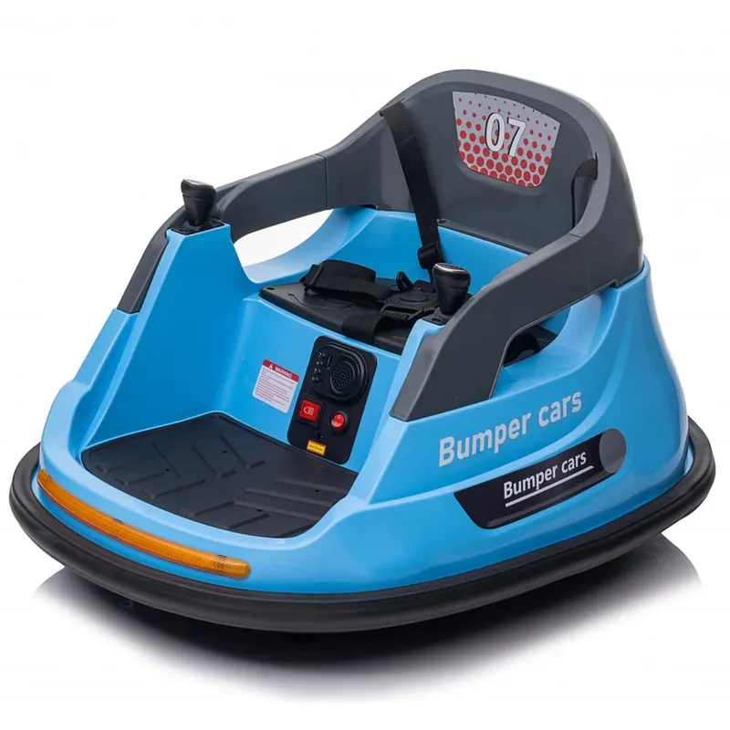 Bumper, masinuta busitoare electrica pentru copii, 12V 70W, telecomanda inclusa, albastra