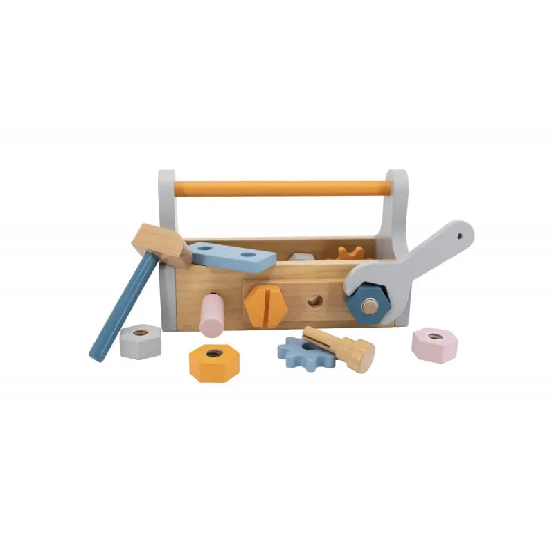 Trusa unelte Viga PolarB, lemn, multicolor KID440083 — imaginea 3