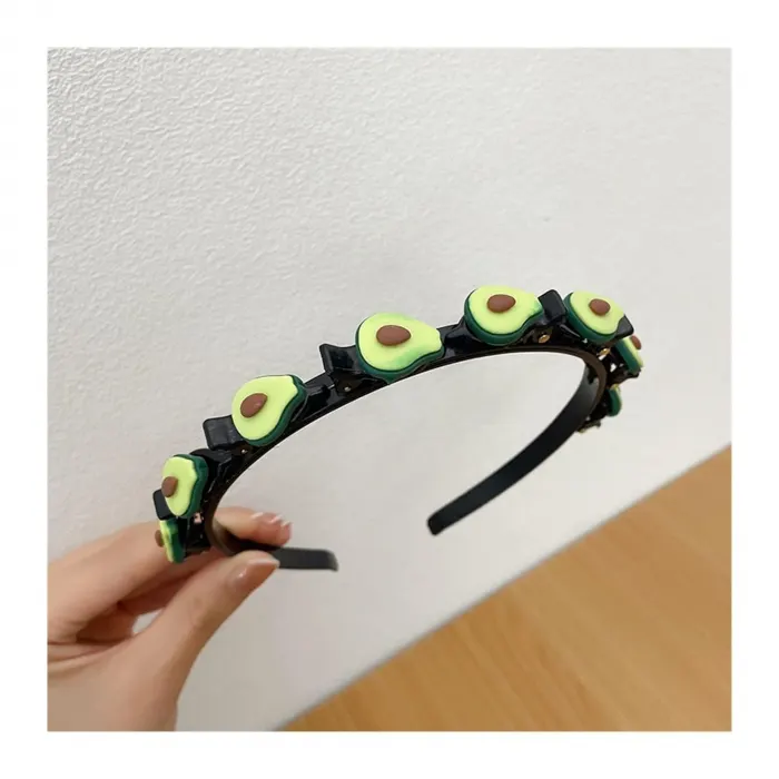 Cordeluta cu Agrafa - Avocado
