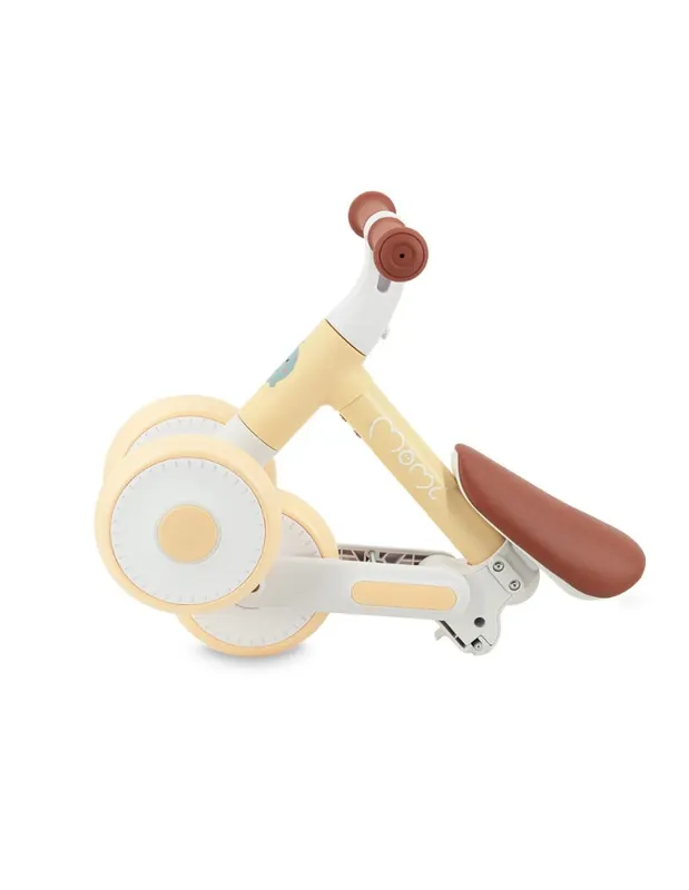 Bicicleta Momi Dex, echilibru, fara pedale, pliabila, galben KID736207 — imaginea 2