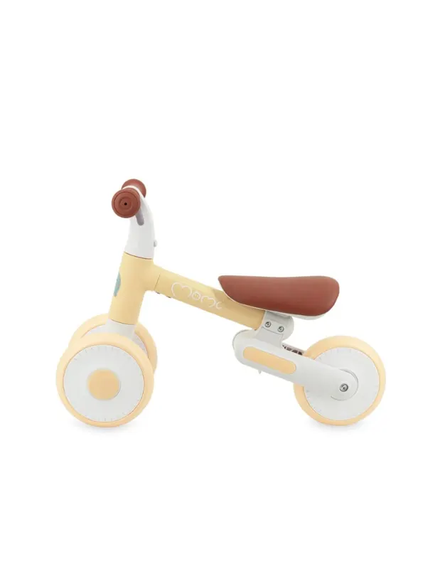 Bicicleta Momi Dex, echilibru, fara pedale, pliabila, galben KID736207 — imaginea 4