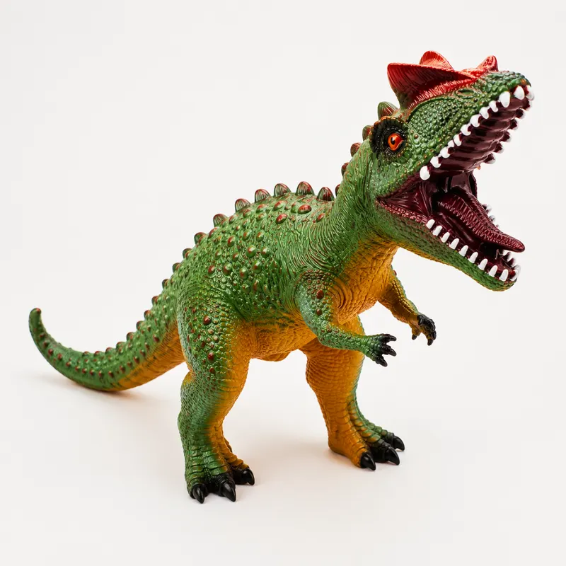 Dinozaur Sinotyrannus Gigant LUDIRO din Cauciuc Moale, cu Sunete, Aspect Realist, 73 cm