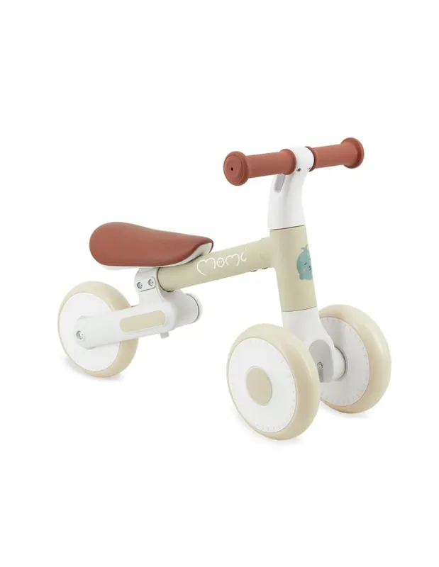 Bicicleta Momi Dex, echilibru, fara pedale, pliabila, bej KID736214