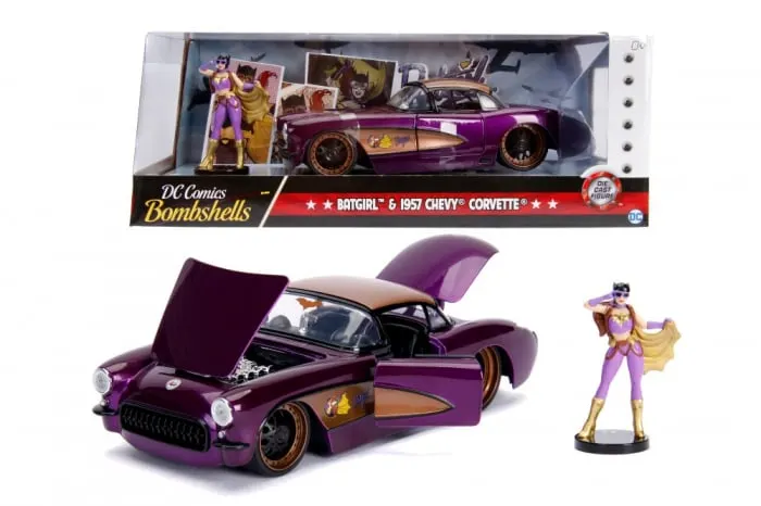 DC Comics Bombshells 1957 Chevy Batgirl 1:24