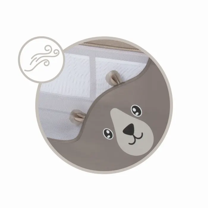 Patut pliabil Kidwell Blissy, 3 in 1, bej KID092291 — imaginea 4