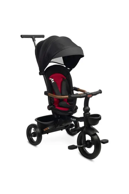 Tricicleta Saber Toyz, scaun rotativ, maner ajustabil, rosu KID399991 — imaginea 3