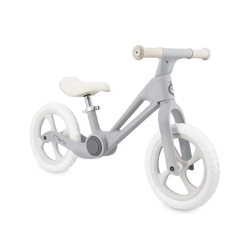 Bicicleta Momi Noru, echilibru, fara pedale, pliabila, gri KID936325