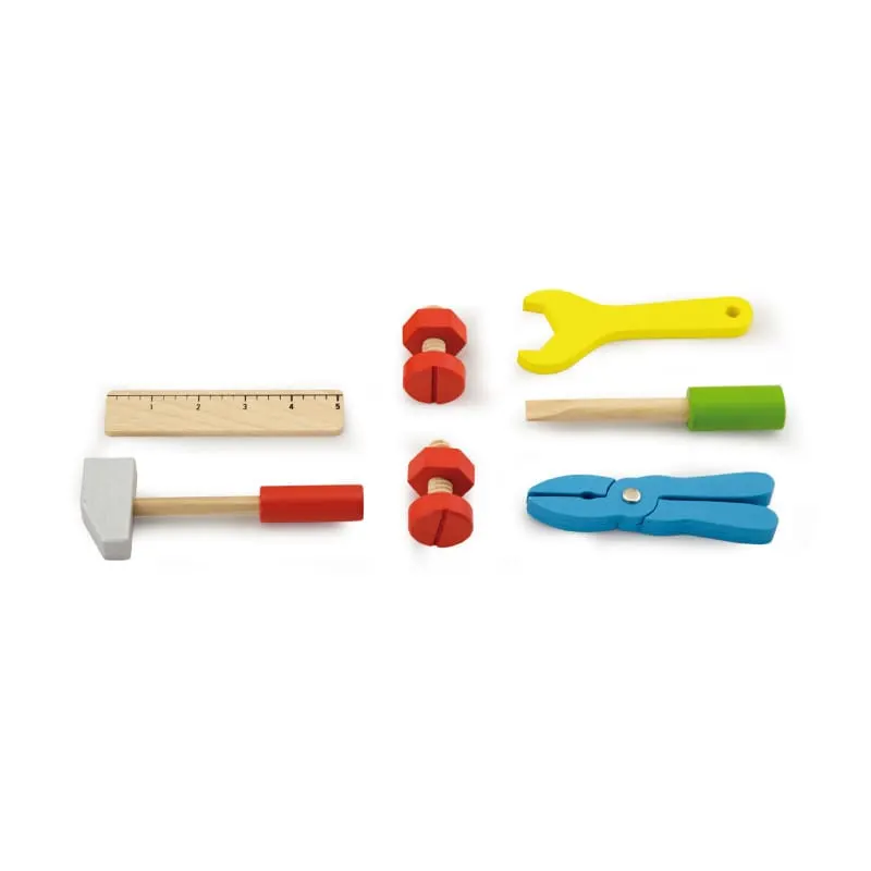 Centura unelte Viga, lemn, multicolor KID505325 — imaginea 3