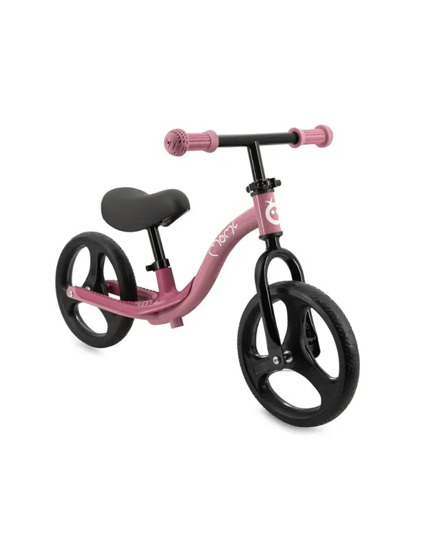 Bicicleta Momi Isoka, roti led, echilibru, fara pedale, roz KID782273