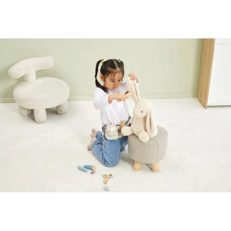 Set coafura Viga PolarB, din lemn cu centura si unelte, multicolor KID442018 — imaginea 4