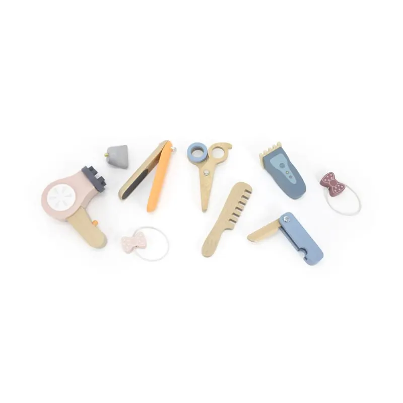 Set coafura Viga PolarB, din lemn cu centura si unelte, multicolor KID442018 — imaginea 5