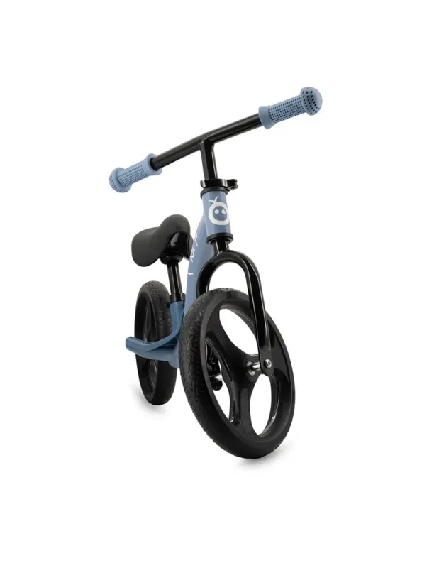Bicicleta Momi Isoka, roti led, echilibru, fara pedale, albastru KID782280 — imaginea 3