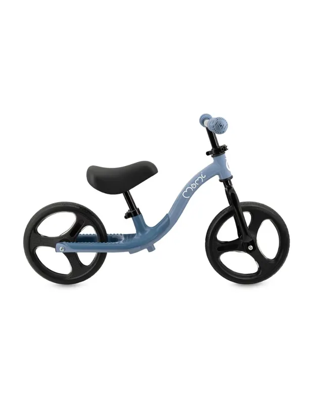 Bicicleta Momi Isoka, roti led, echilibru, fara pedale, albastru KID782280 — imaginea 4