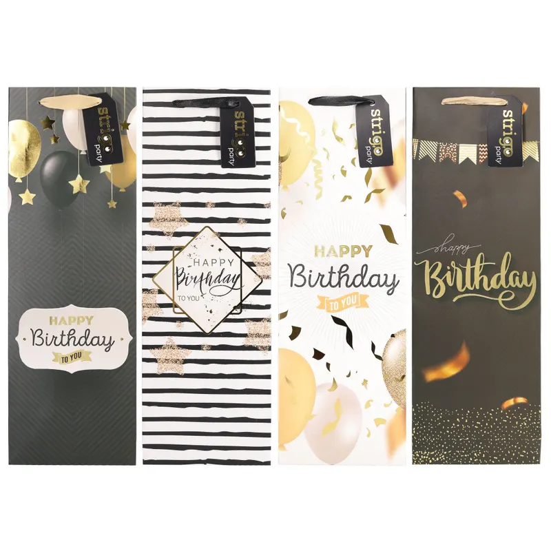 Set 4 Pungi din Hartie 12 36 9 cm, 210 gsm