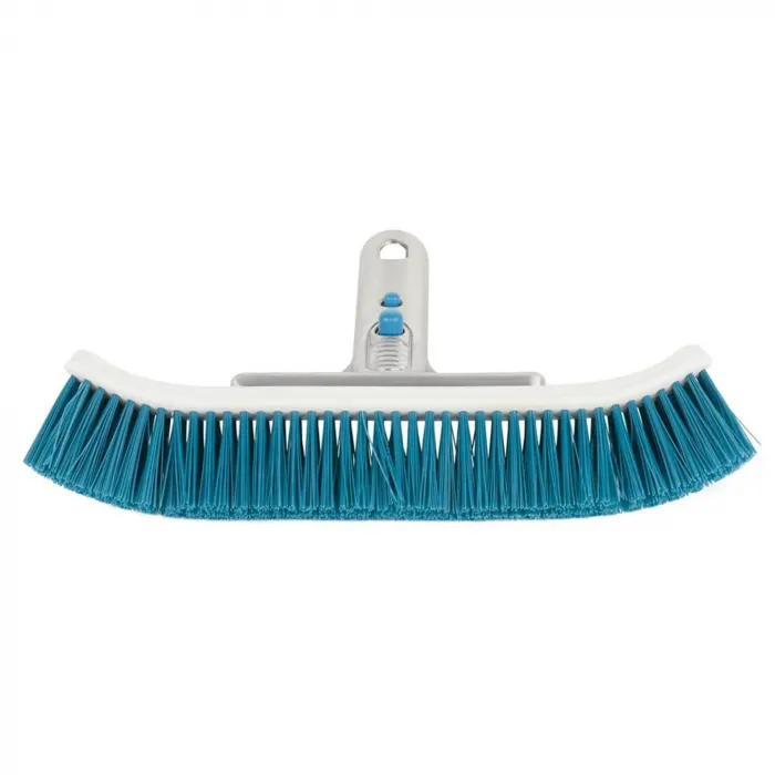 Perie pentru peretii piscinei,polipropilena,albastru gri,25 cm