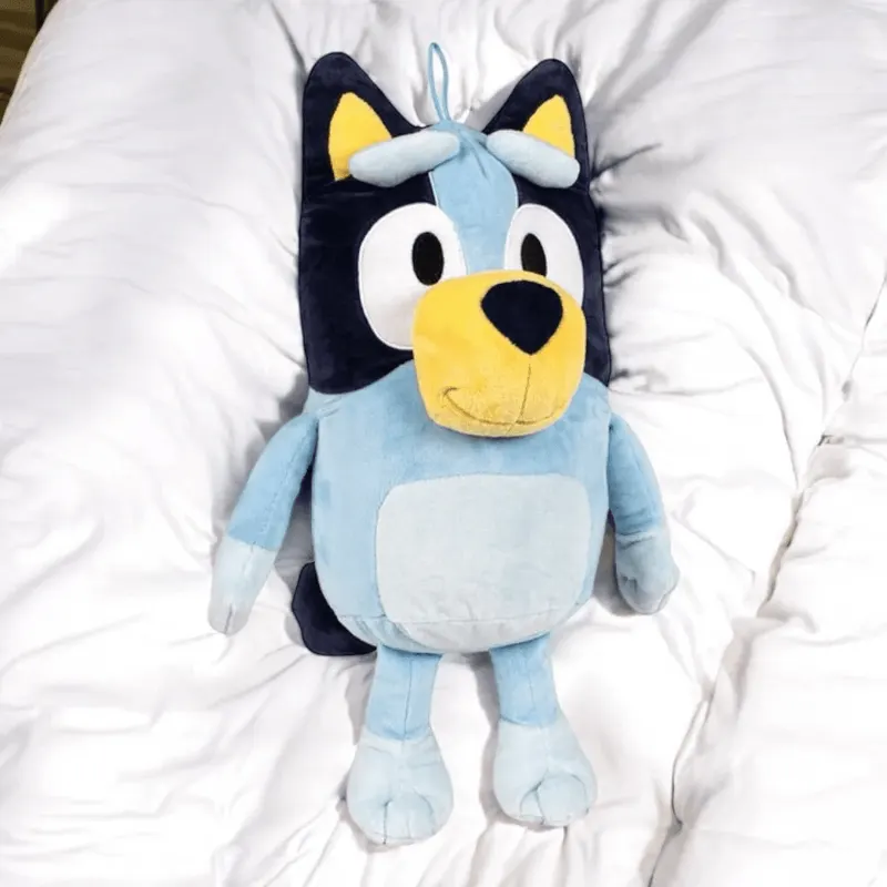 Jucărie de pluș Bluey cu buzunar secret pentru pijamale, 35 cm