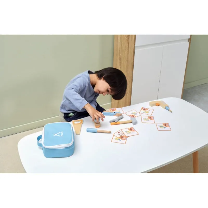 Trusa unelte Viga PolarB, lemn, multicolor KID442049 — imaginea 3