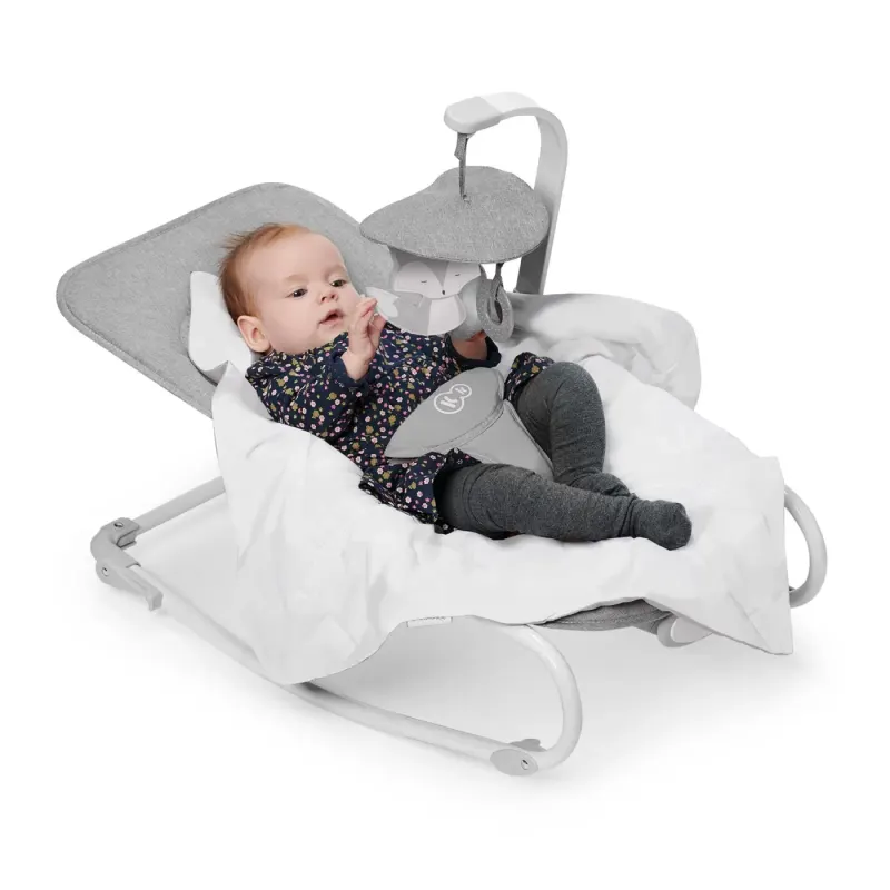 Balansoar Kinderkraft Felio 2, 3 in 1, gri KID921119 — imaginea 3
