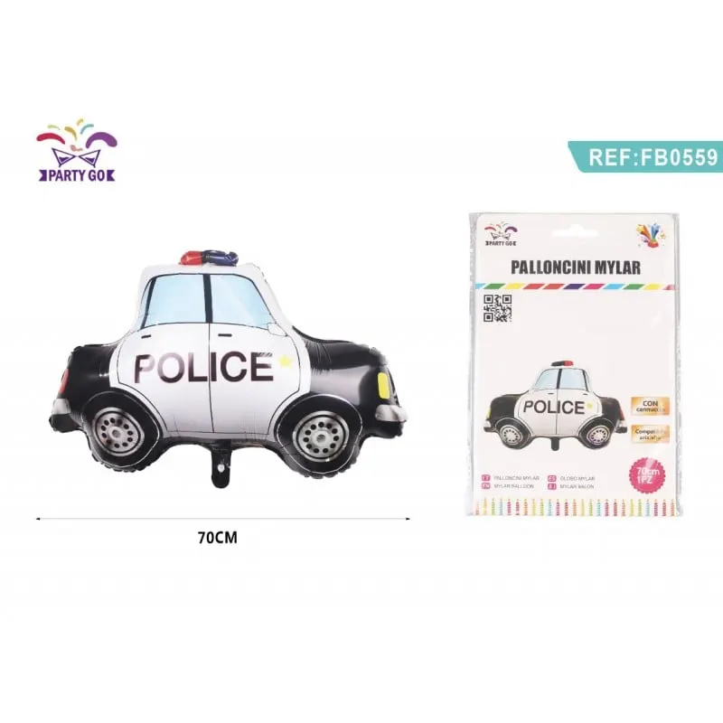 Balon din folie PartyGo Police, 70cm