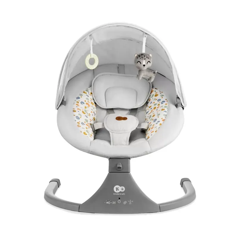 Leangan Kinderkraft Lumi, melodi, gri deschis KID925018 — imaginea 3