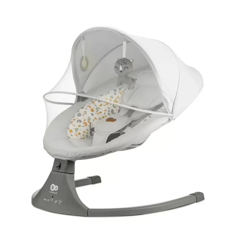 Leangan Kinderkraft Lumi, melodi, gri deschis KID925018 — imaginea 5