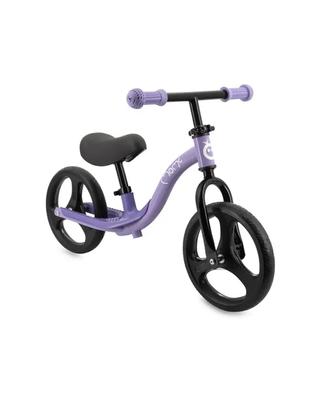 Bicicleta Momi Isoka, roti led, echilibru, fara pedale, mov KID793460