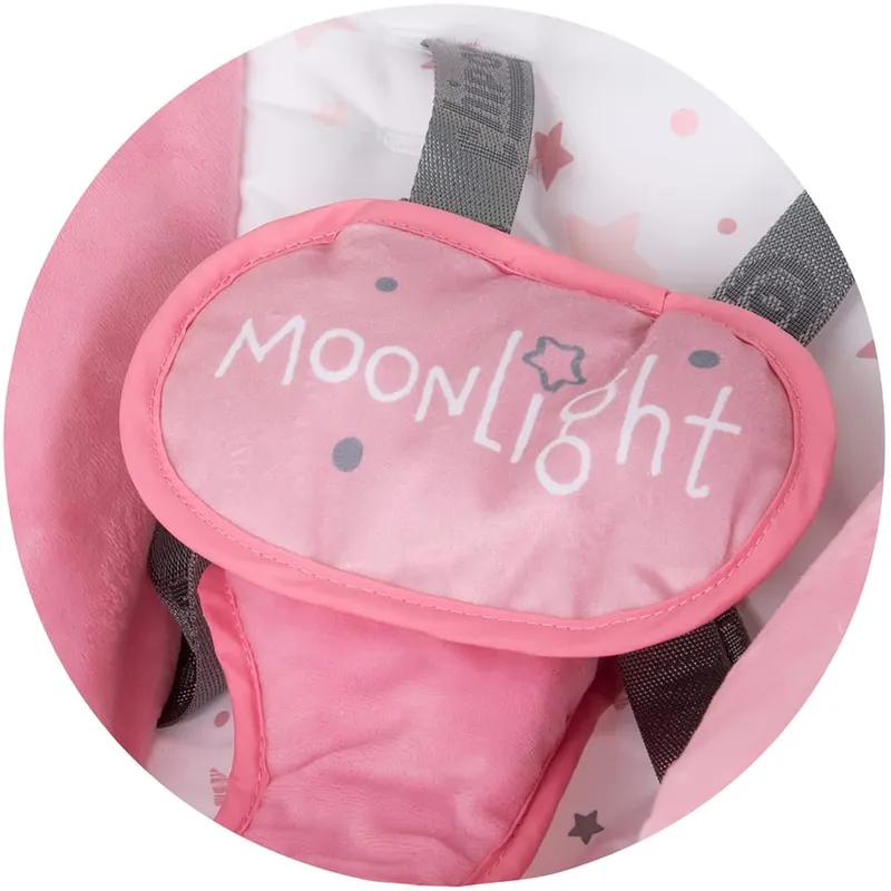 Leangan Chipolino Moonlight, pliabil, spatar reglabil, melodii, roz KID059170 — imaginea 5