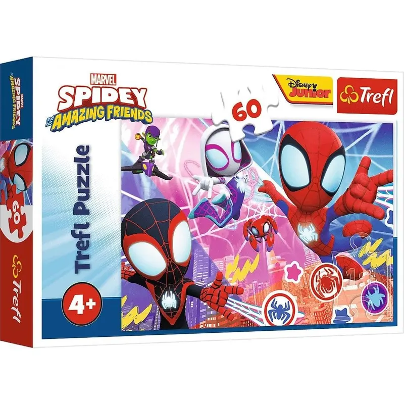 PUZZLE TREFL 60 SPIDEY AVENTURA EROICA