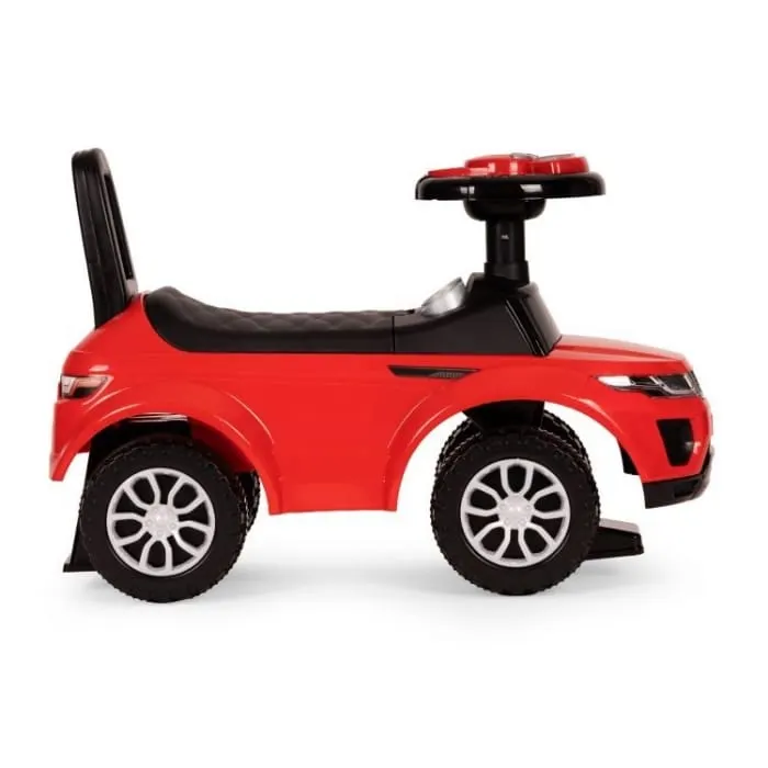 Masinuta de impins Ecotoys 613W, melodi, rosu KID977314 — imaginea 3