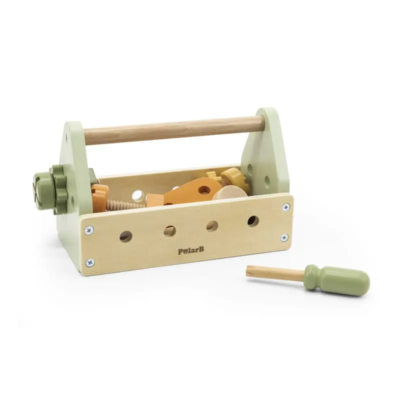 Trusa unelte, Viga PolarB, lemn, verde KID442292 — imaginea 2