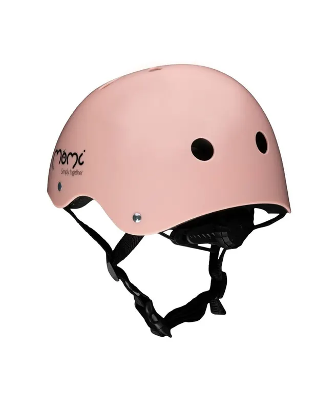 Casca bicicleta copii MoMi Mimi, curele reglabile, orificii aerisire, roz KID097972 — imaginea 2