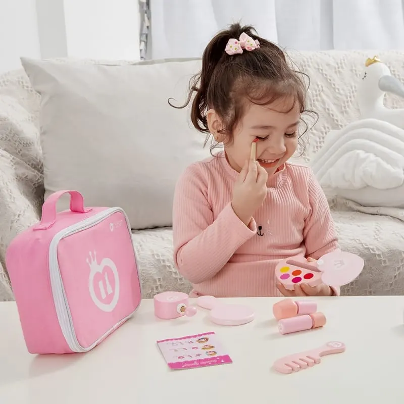 Set de machiaj lemn Classic World, 9 piese KID054402 — imaginea 2