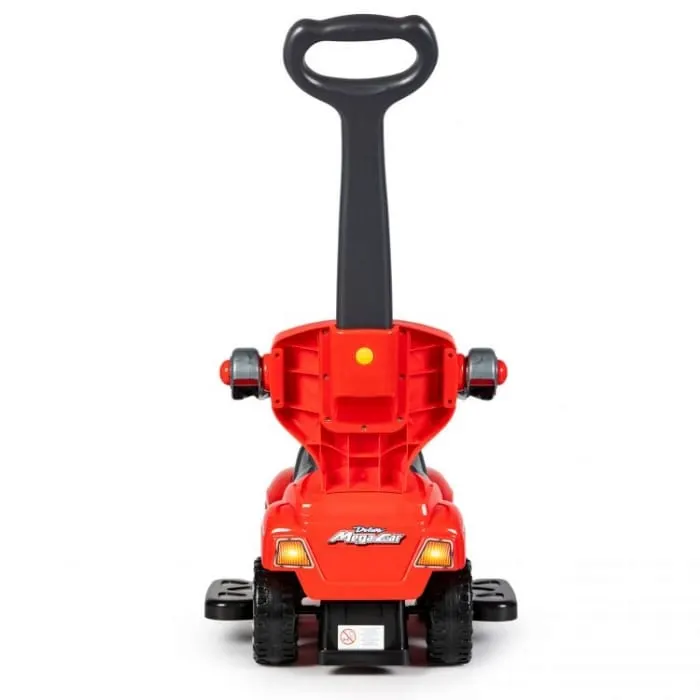 Masinuta de impins Ecotoys, 3 in 1, rosu KID978786 — imaginea 5