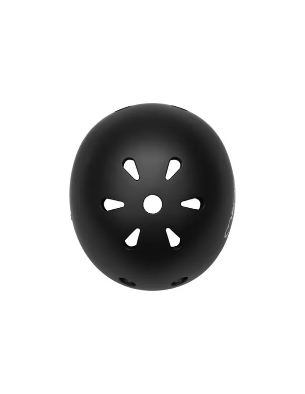 Casca bicicleta copii MoMi Mimi, curele reglabile, orificii aerisire, negru KID097996 — imaginea 3
