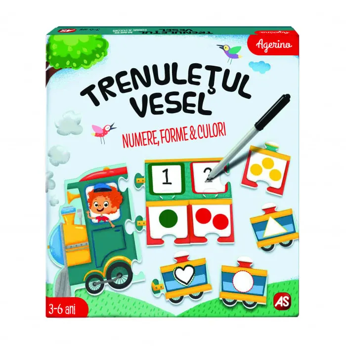 Trenuletul Vesel Educativ