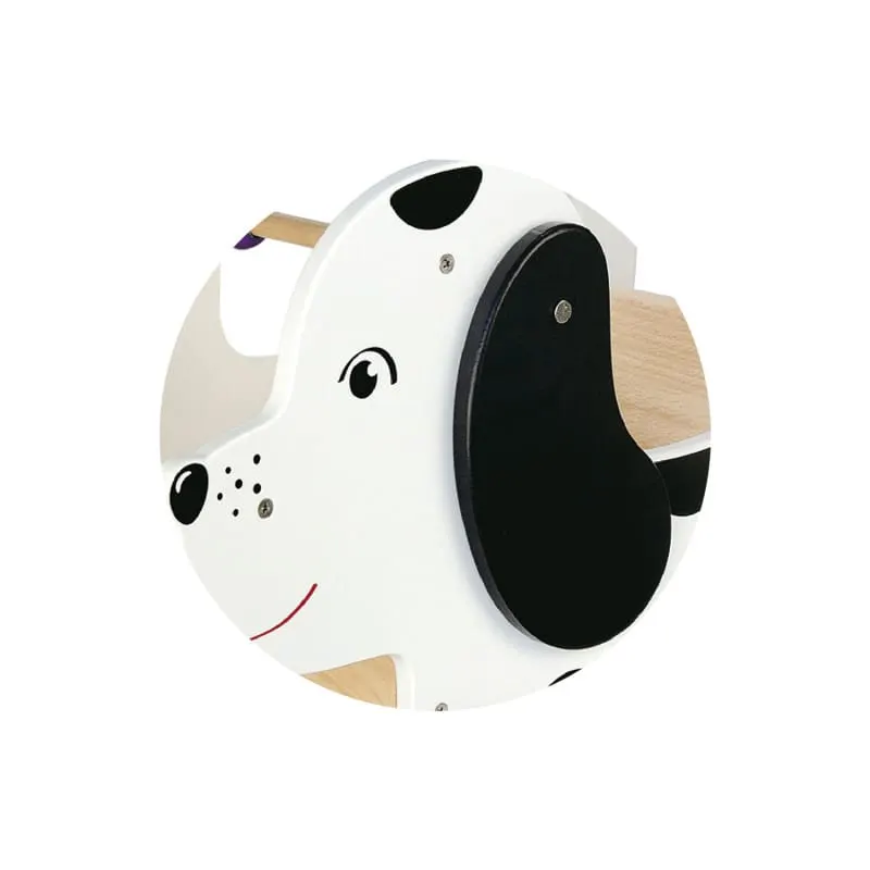 Antemergator Viga, lemn, carucior catelus, multicolor KID502904 — imaginea 2