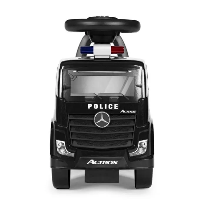 Masinuta de impins Ecotoys, Mercedes Benz Politie, negru KID002047 — imaginea 2