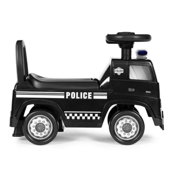 Masinuta de impins Ecotoys, Mercedes Benz Politie, negru KID002047 — imaginea 4